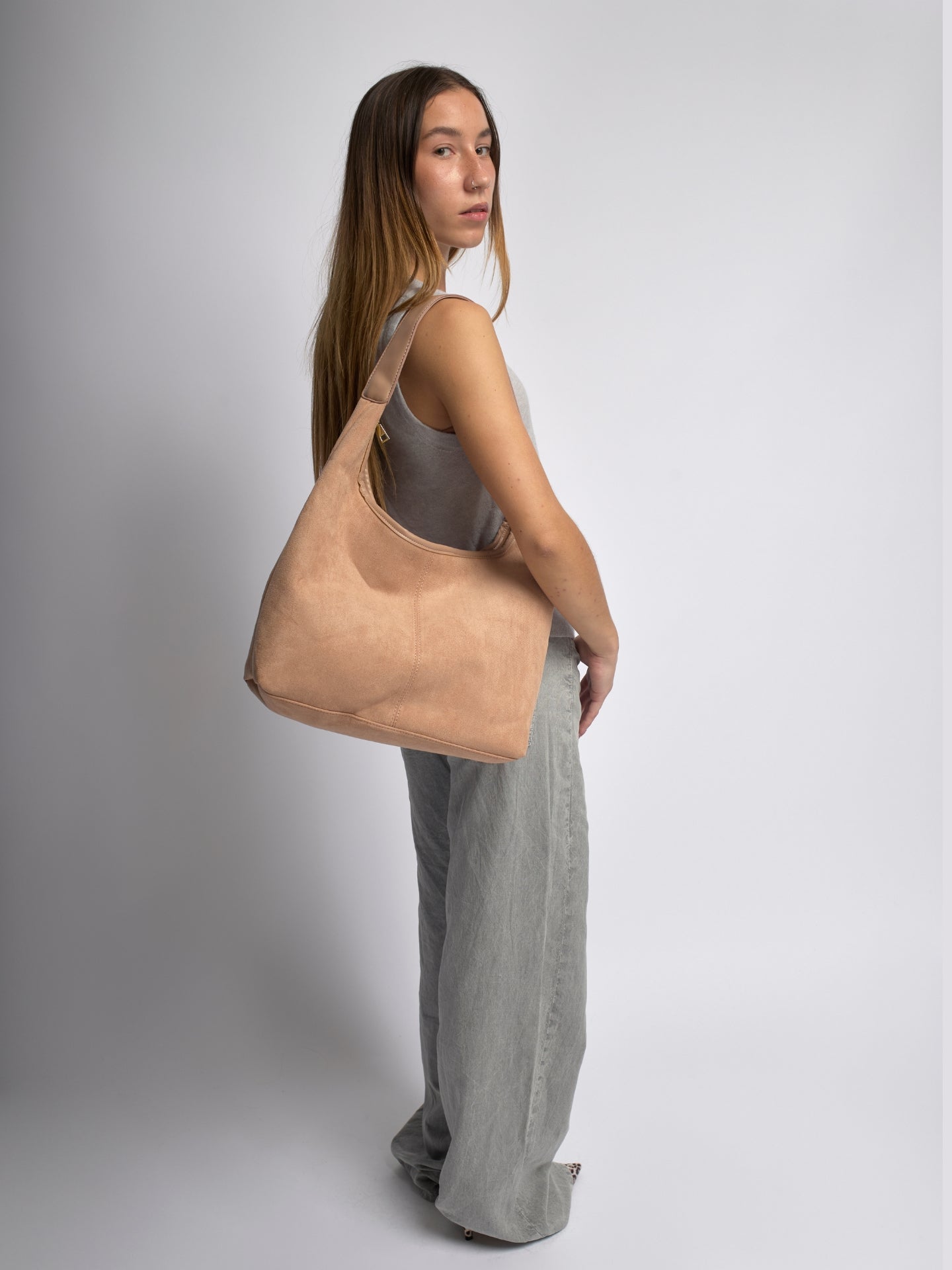 Jady | Borsa a Spalla in Suede