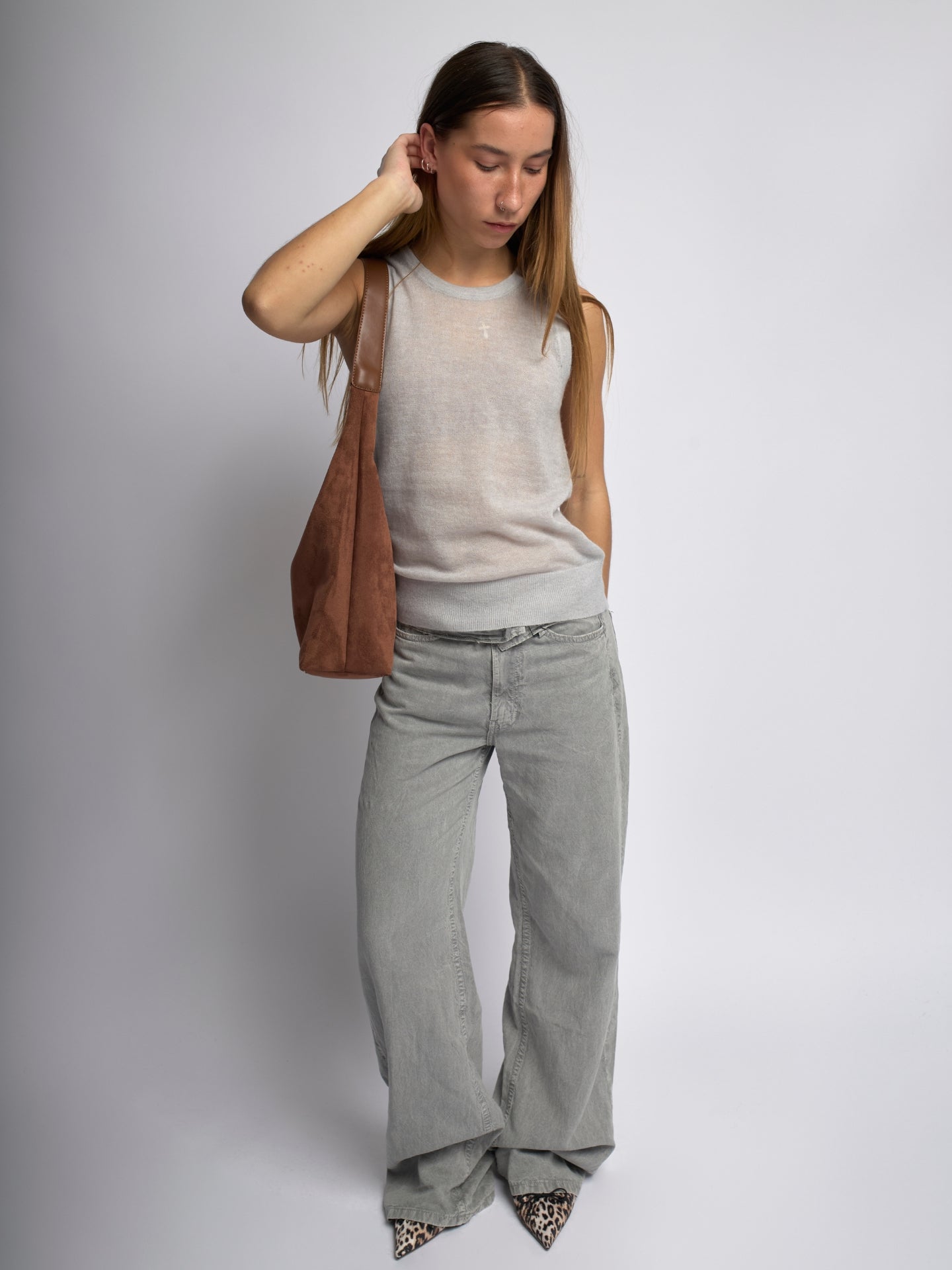 Jady | Borsa a Spalla in Suede